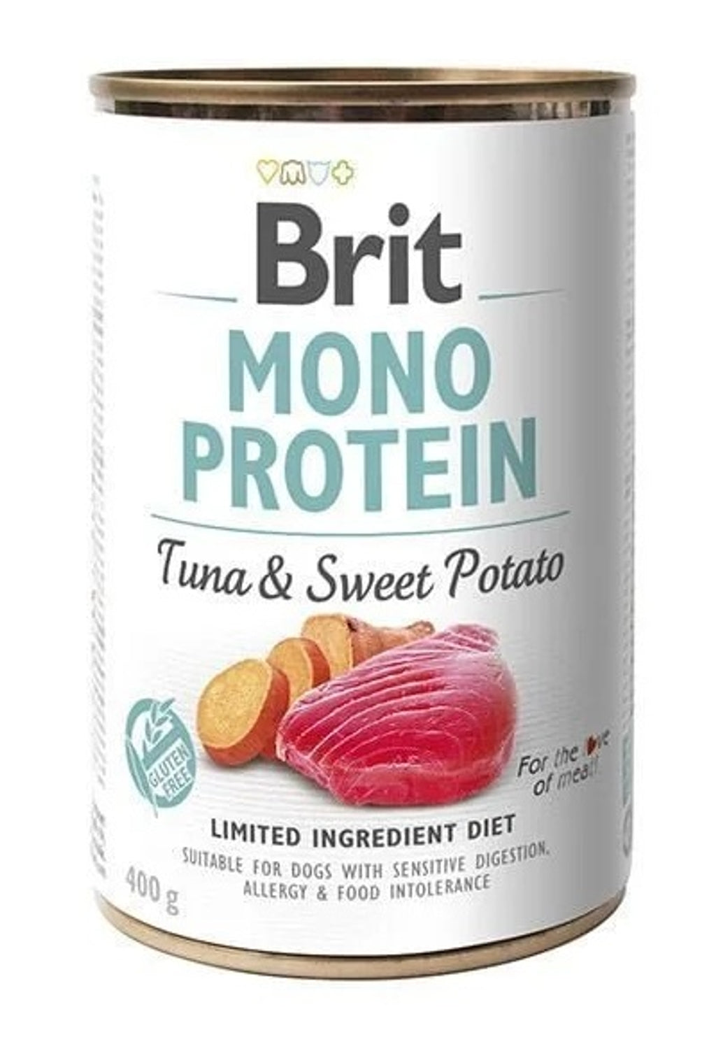 Mono proteina atún y boniato sin gluten 400gr Imagen principal del producto