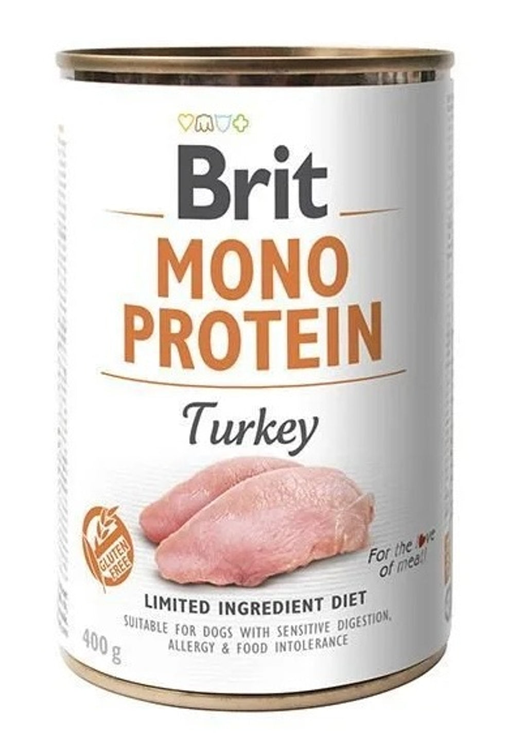 Mono proteina pavo sin gluten 400gr Imagen principal del producto