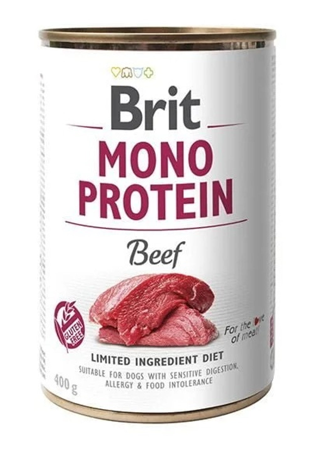 Mono proteina ternera sin gluten 400gr