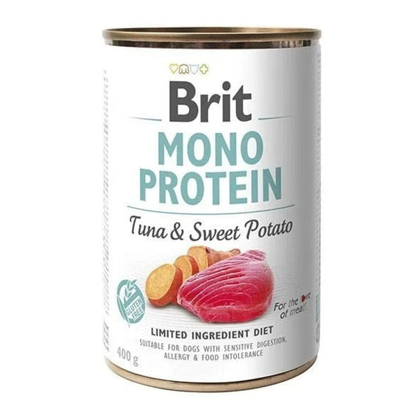 Mono proteina atún y boniato sin gluten 400gr