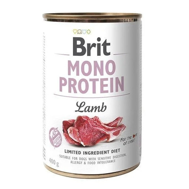 Mono proteina cordero sin gluten 400gr