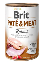 Dog grain free paté & meat conill 400 g