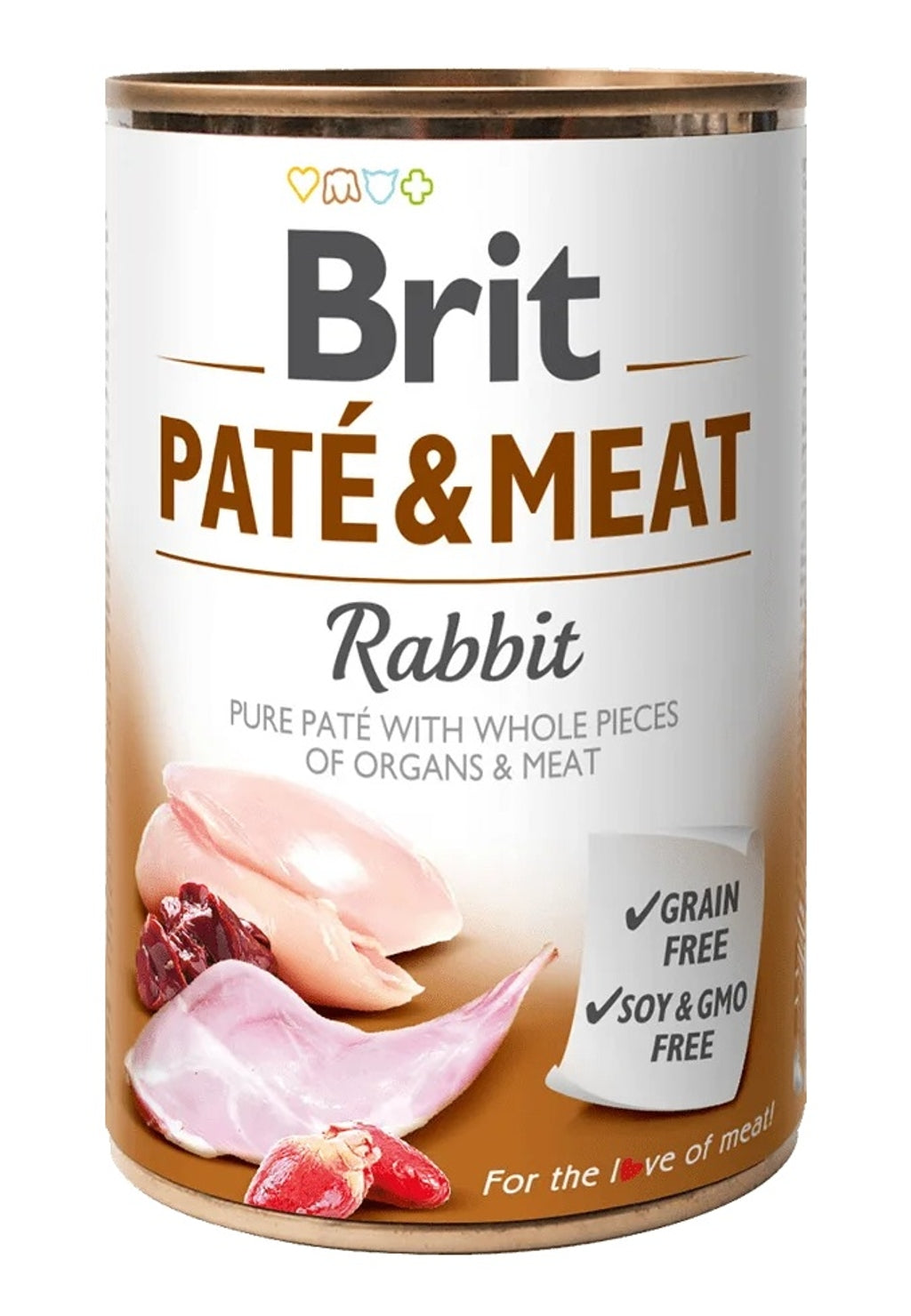 Dog grain free paté & meat conill 400 g