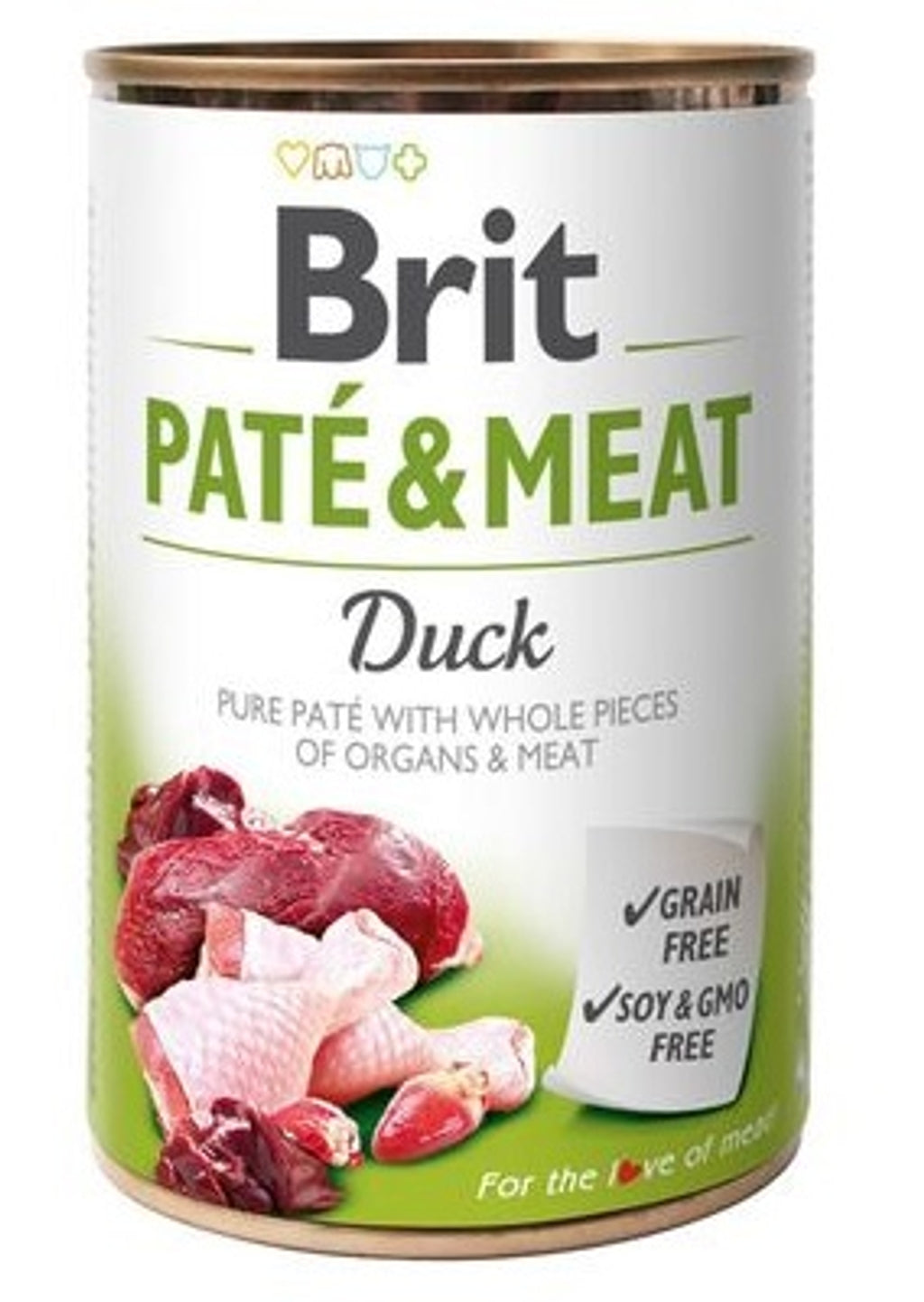 Dog grain free paté & meat ànec 400 g