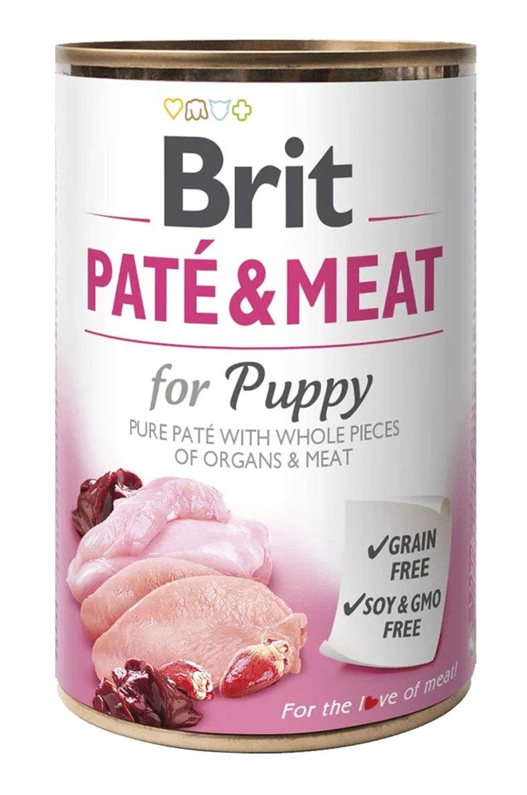 Dog grain free paté & meat puppy 400gr Imagen principal del producto