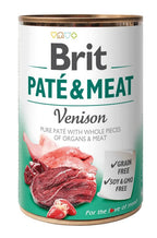 Dog grain free paté & meat ciervo 400 g