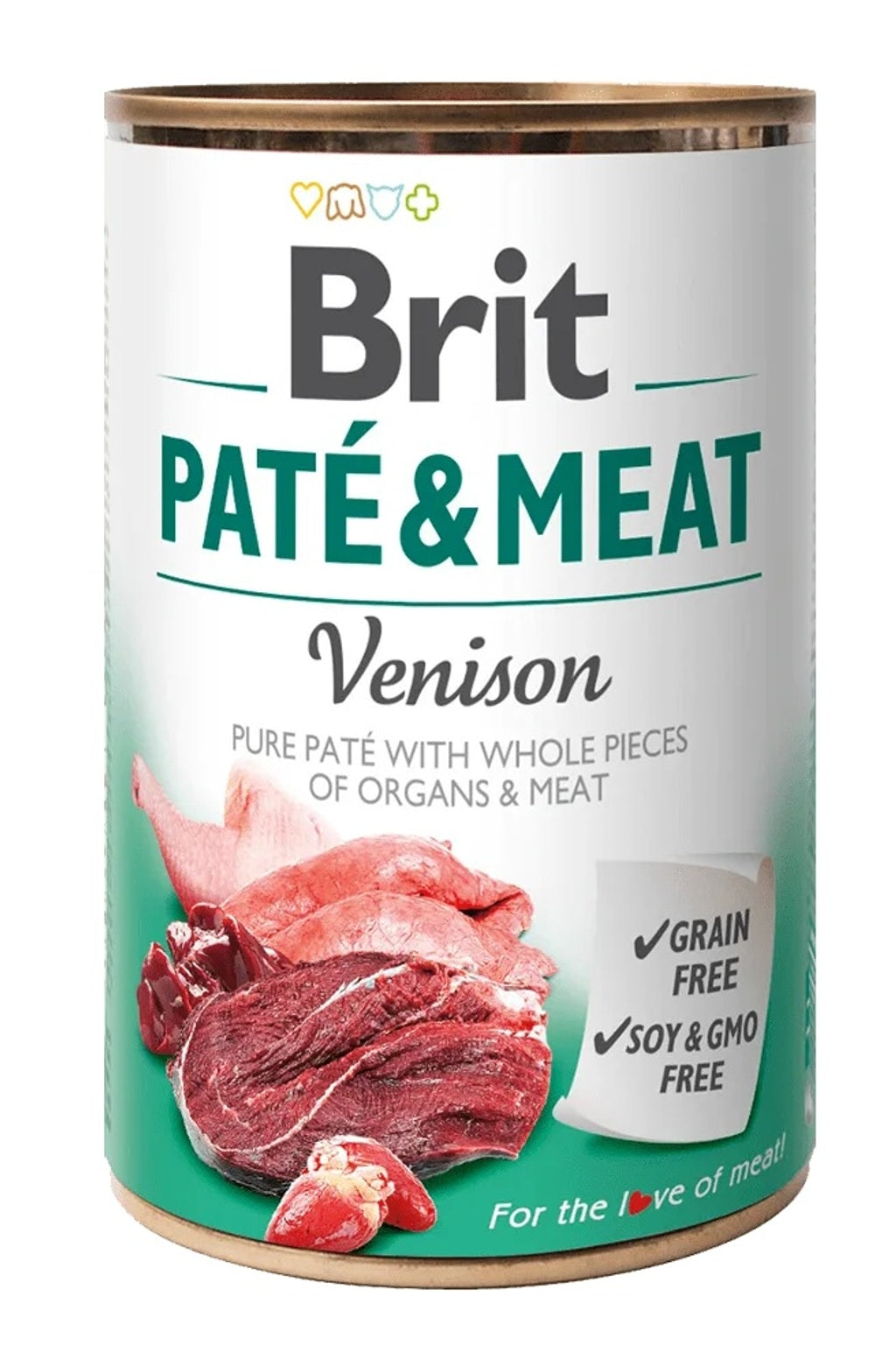 Dog grain free paté & meat ciervo 400 g
