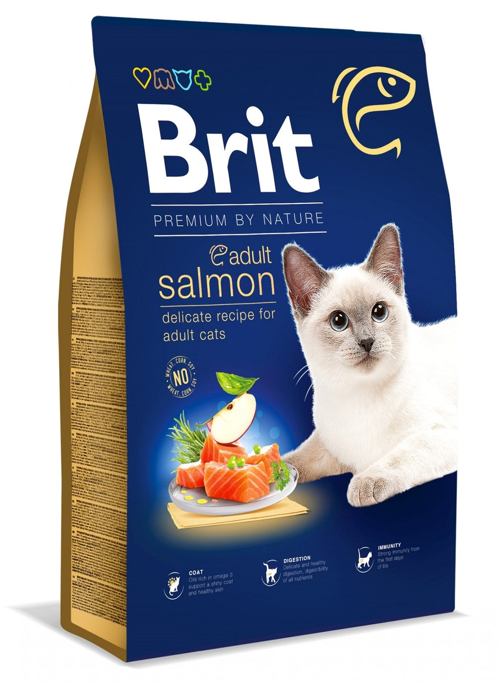 Premium cat adult salmó 1,5 kg