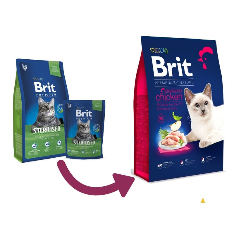 Premium cat sterilised