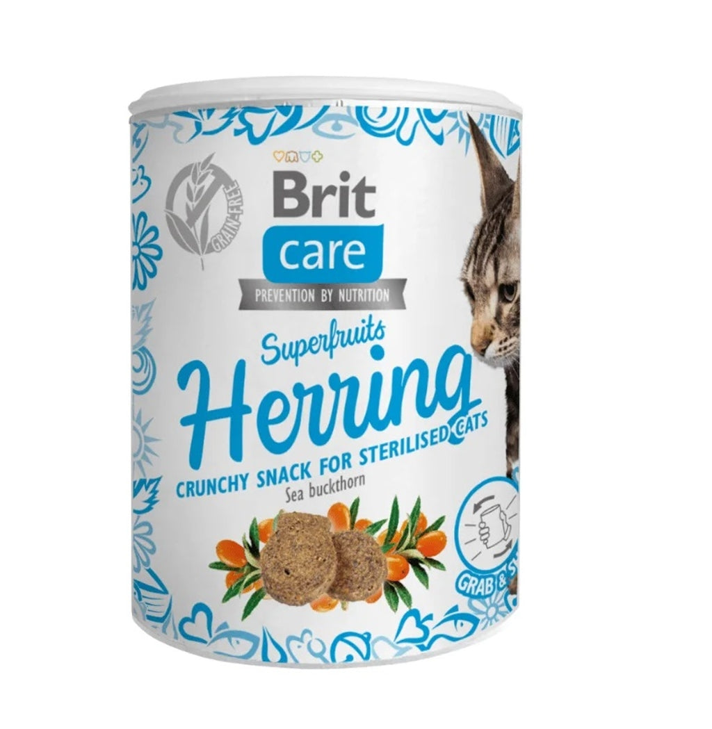 Care gato superfruits snack arenque 100gr Imagen principal del producto