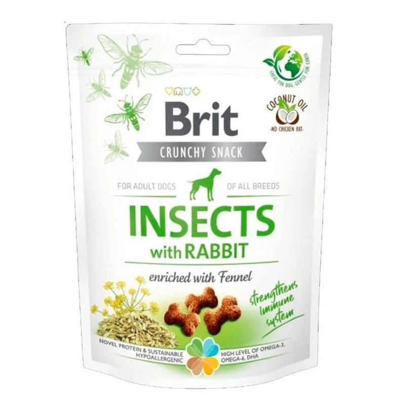 Snack crujiente d'inesctos i ambill 200 g Imatge principal del producte