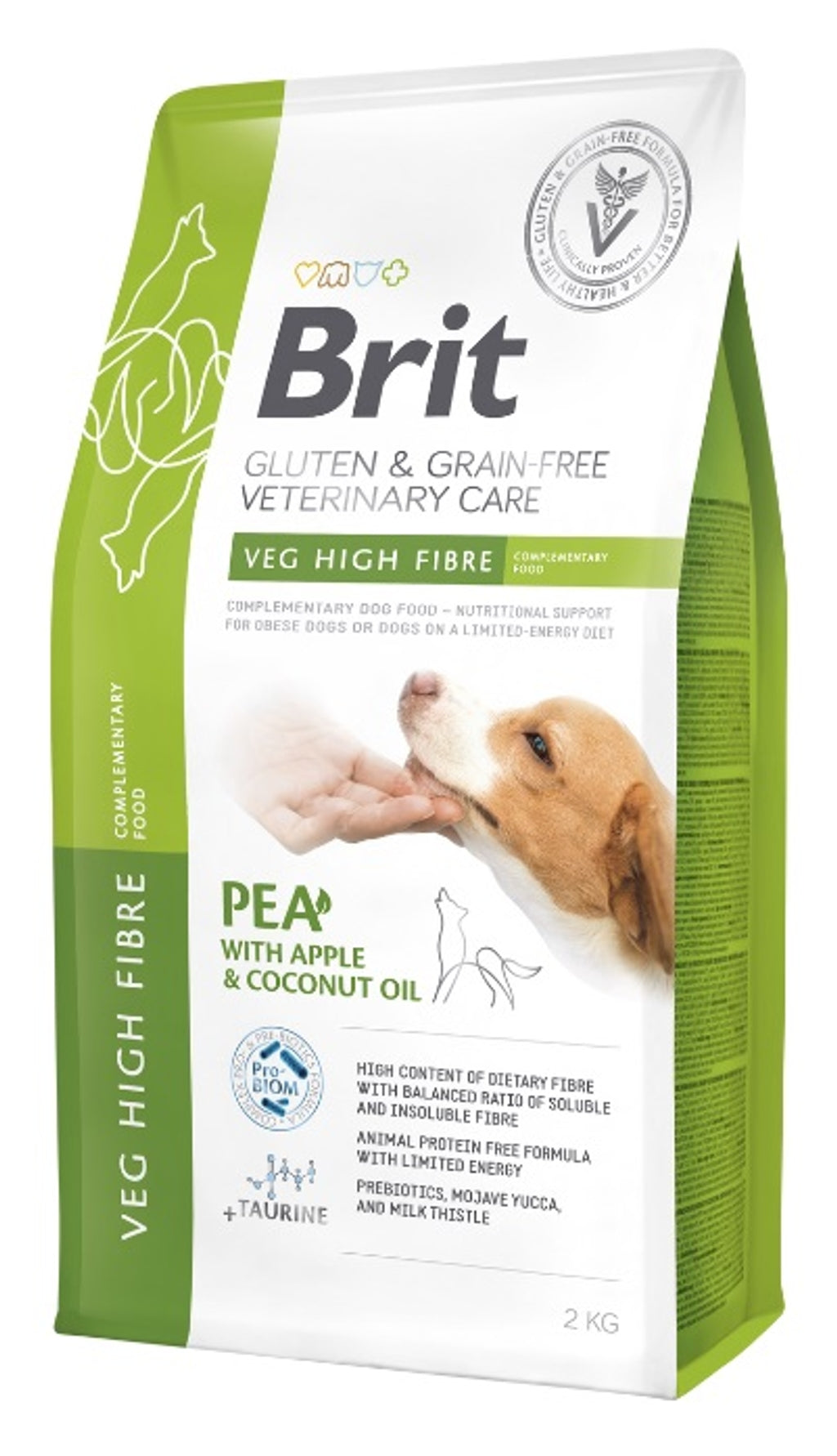 Veterinary High Fibre pienso para perros 2kg