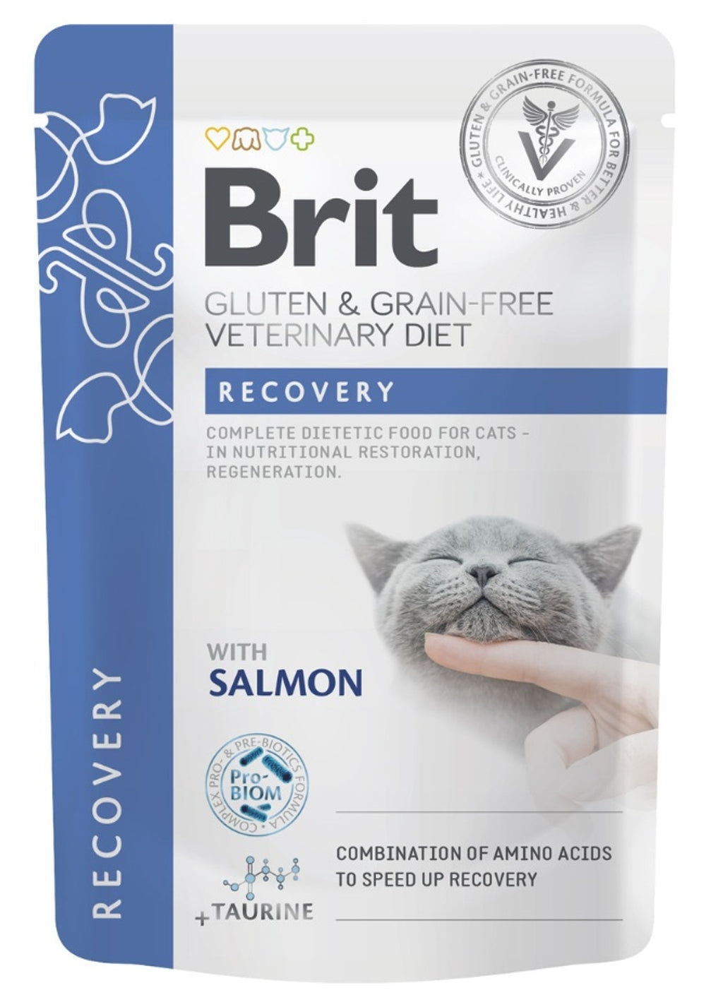 veterinary recovery pouch para gatos 85gr