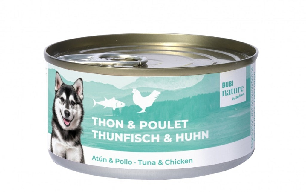 Bubi Nature perro atún y pollo 70gr