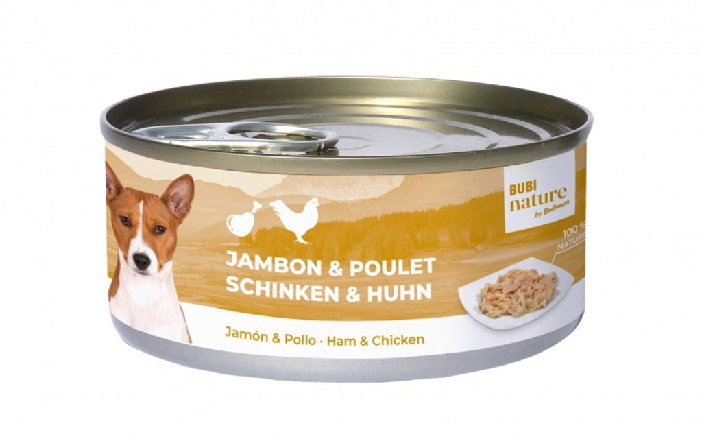 Bubi Nature gos jamón i pollastre 150 g Imatge principal del producte