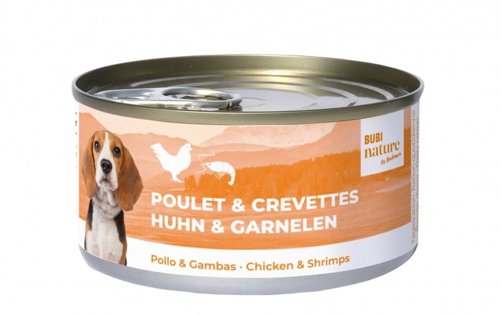 Bubi Nature gos pollastre i gambas 70 g Imatge principal del producte