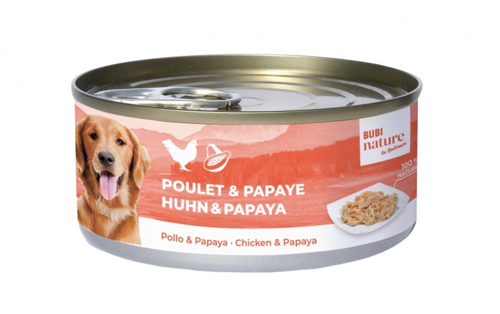 Bubi Nature gos pollastre i papaya 150 g