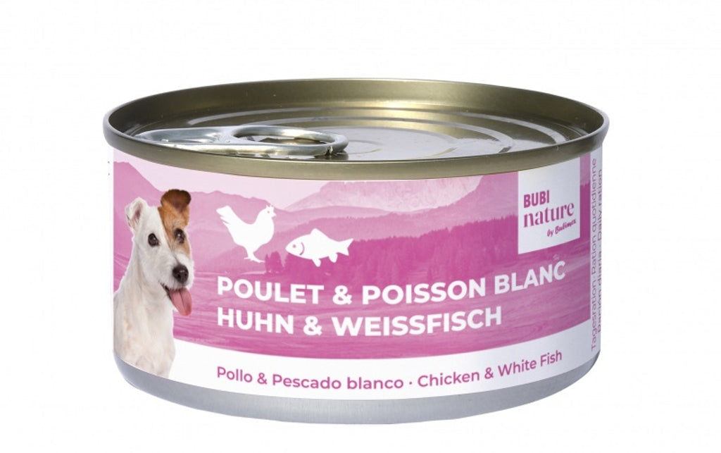 Bubi Nature gos pollastre i peix blanc 70 g Imatge principal del producte