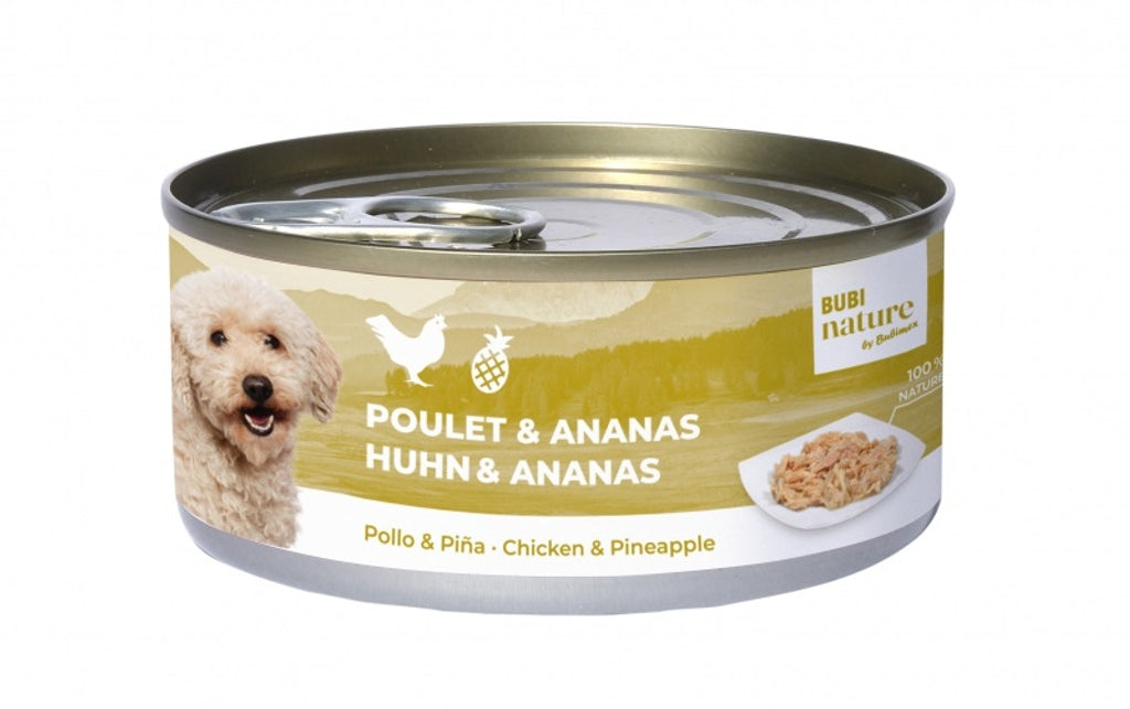 Bubi Nature perro pollo y piña 150gr