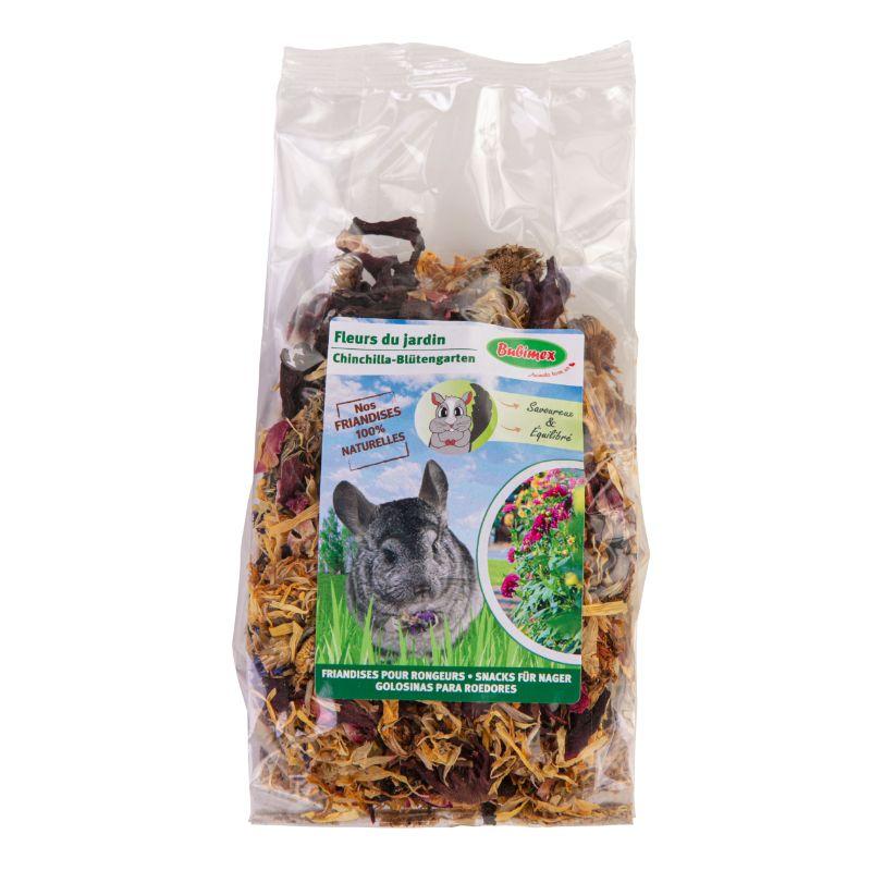 Bubimex Chinchilla Garden Flowers para roedores, 50 g Imagen principal del producto