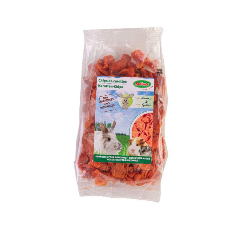 Bubimex chips de zanahoria para roedores, 100 g