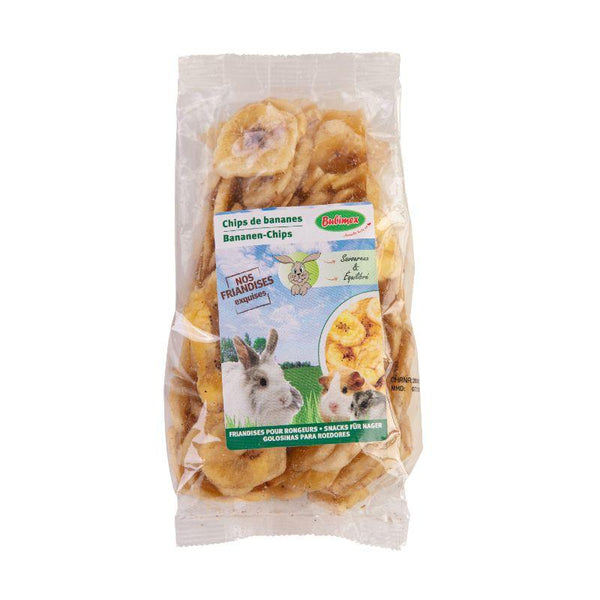 Bubimex chips de plátano para roedores, 150 g