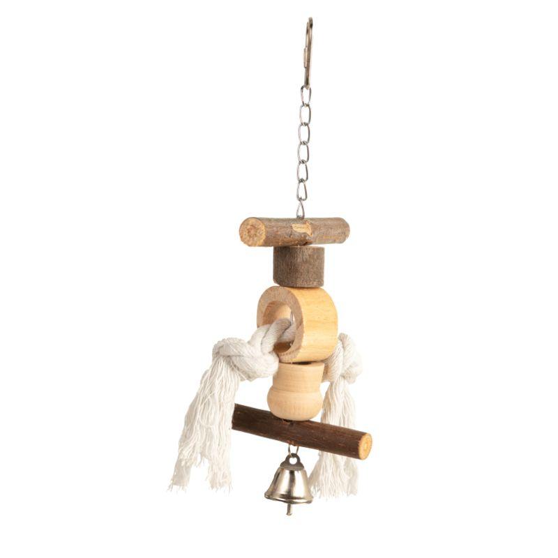 Bubimex colgante con campana para pájaros, talla S