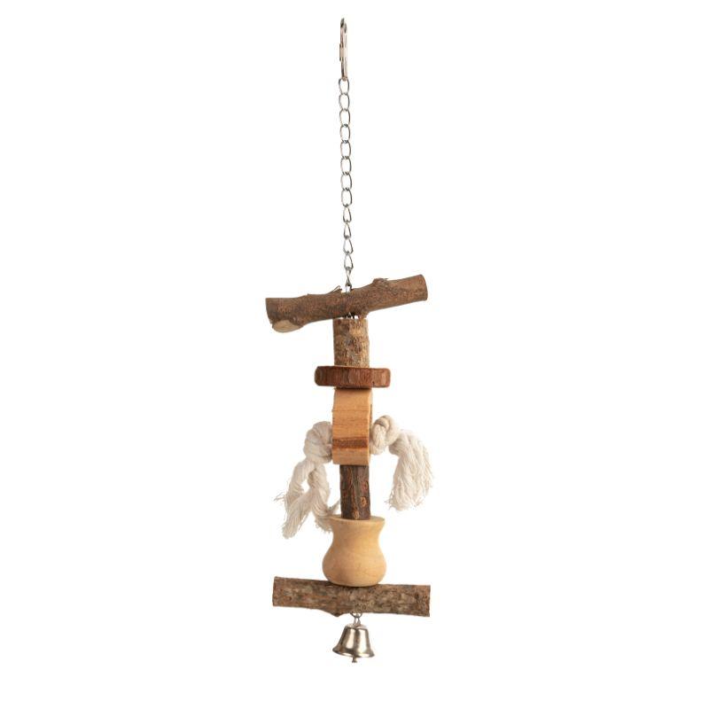 Bubimex colgante con campana para pájaros, talla L