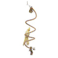 Bubimex percha espiral de algodón para pájaros, talla S