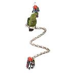 Bubimex percha espiral de algodón para pájaros, talla M