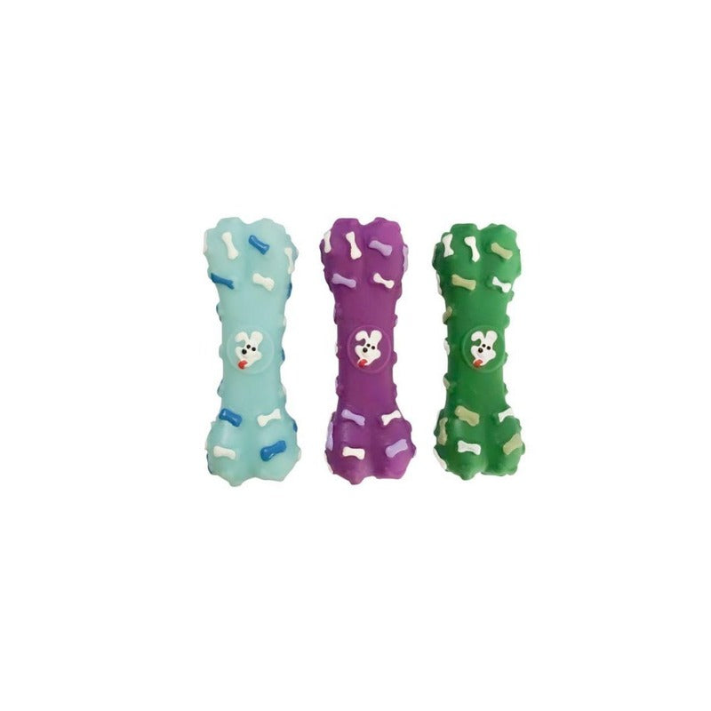 Bubimex hueso de vinilo 24 × 9,5 cm