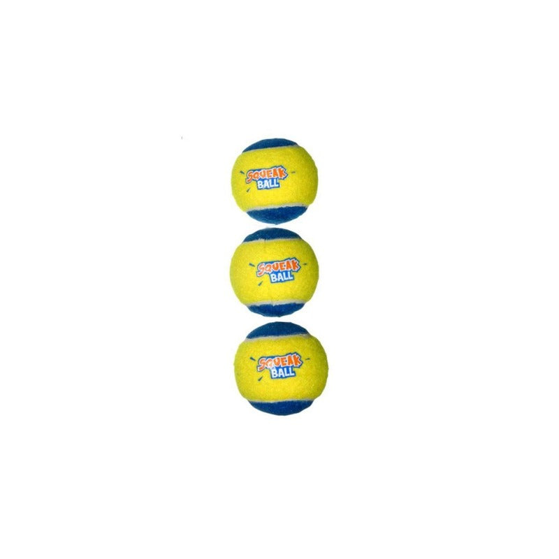 Bubimex pelotas Squeak con sonido - M · Ø6 cm · pack 3