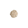 Bubimex pelota de yute y algodón reciclado - Ø7 cm