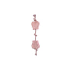 Bubimex juguete de madera con cuerda en forma de hueso - 25 cm