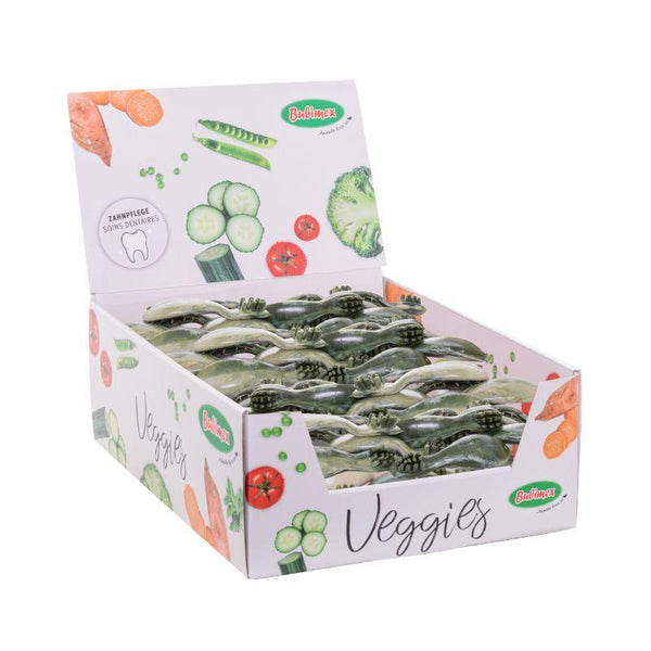 Bubimex Veggie cepillo de dientes vegetal para perros, talla S, 8 cm y 13 g