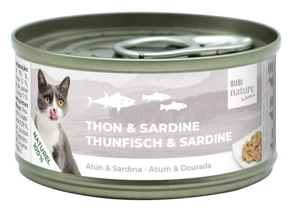 Bubi Nature gat tonyina i sardines