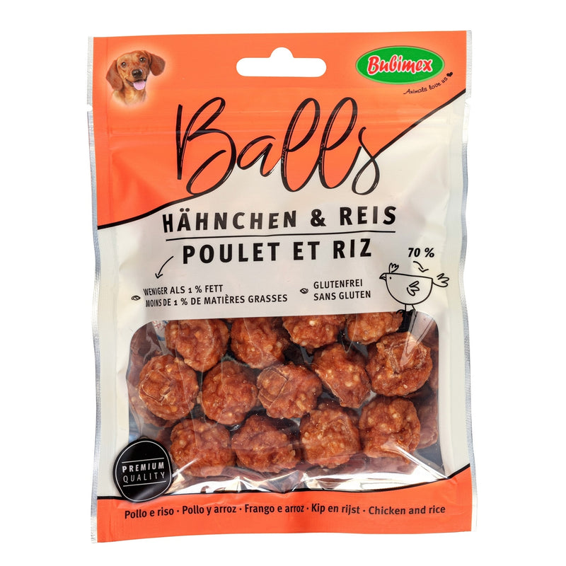 Balls albóndigas de pollo con arroz 100gr Imagen principal del producto
