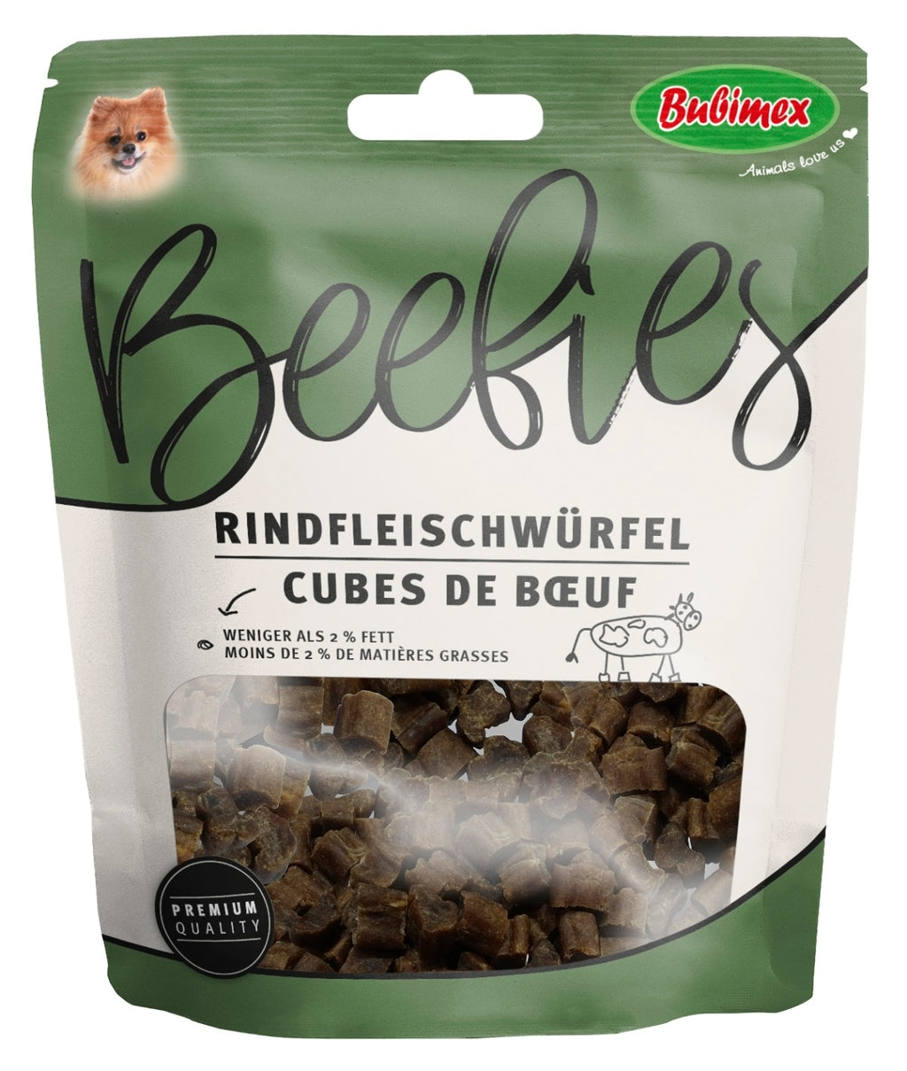 Beefies cubos de carne vacuno 80gr Imagen principal del producto