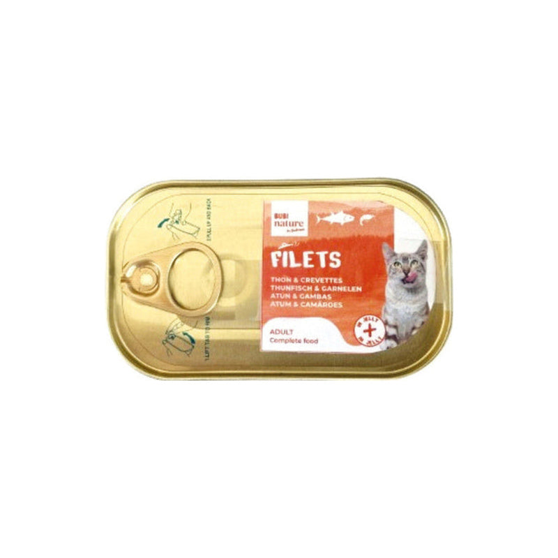 Bubimex Bubi Nature Filets atún y gambas en gelatina 85 g