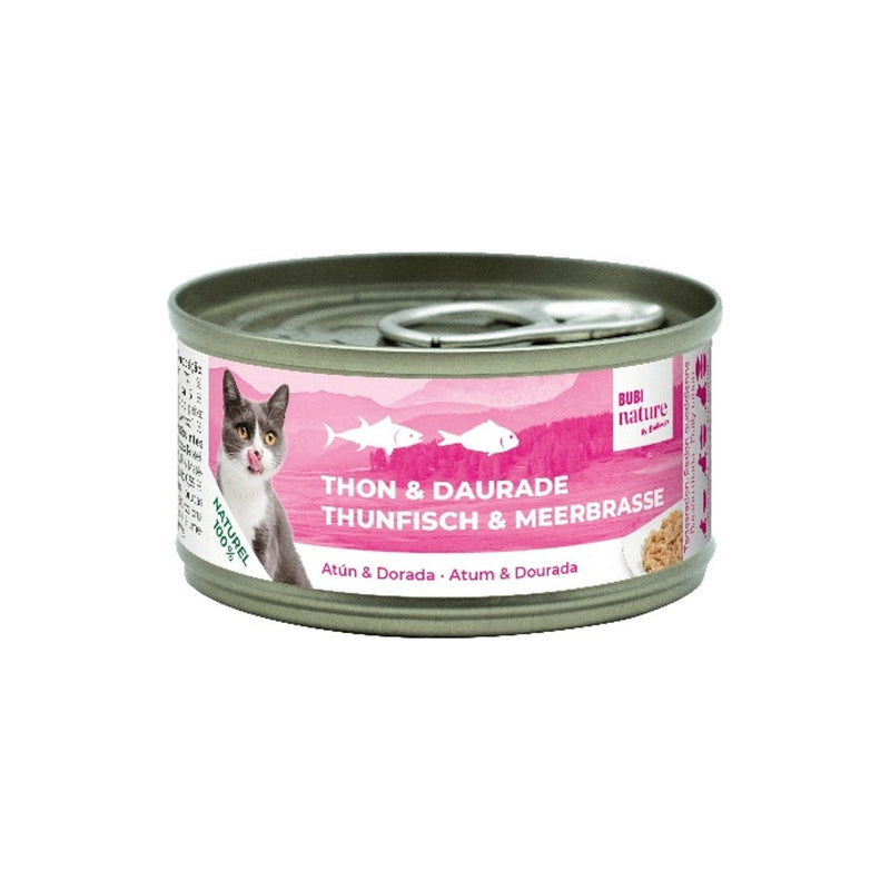 Bubi Nature gato atún y dorada 70gr