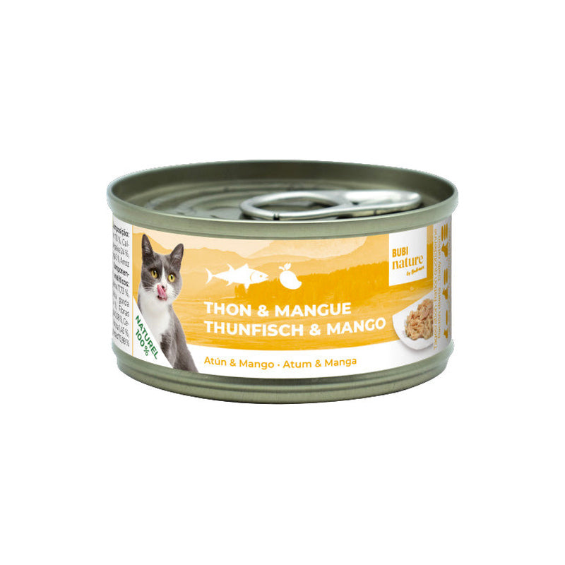 Bubimex Bubi Nature gat Tonyina i mango 70gr Imatge principal del producte