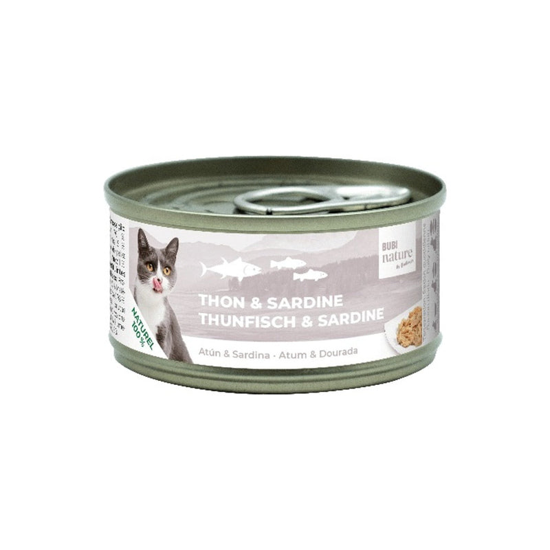 Bubimex Bubi Nature gat Tonyina i sardines Imatge secundària del producte