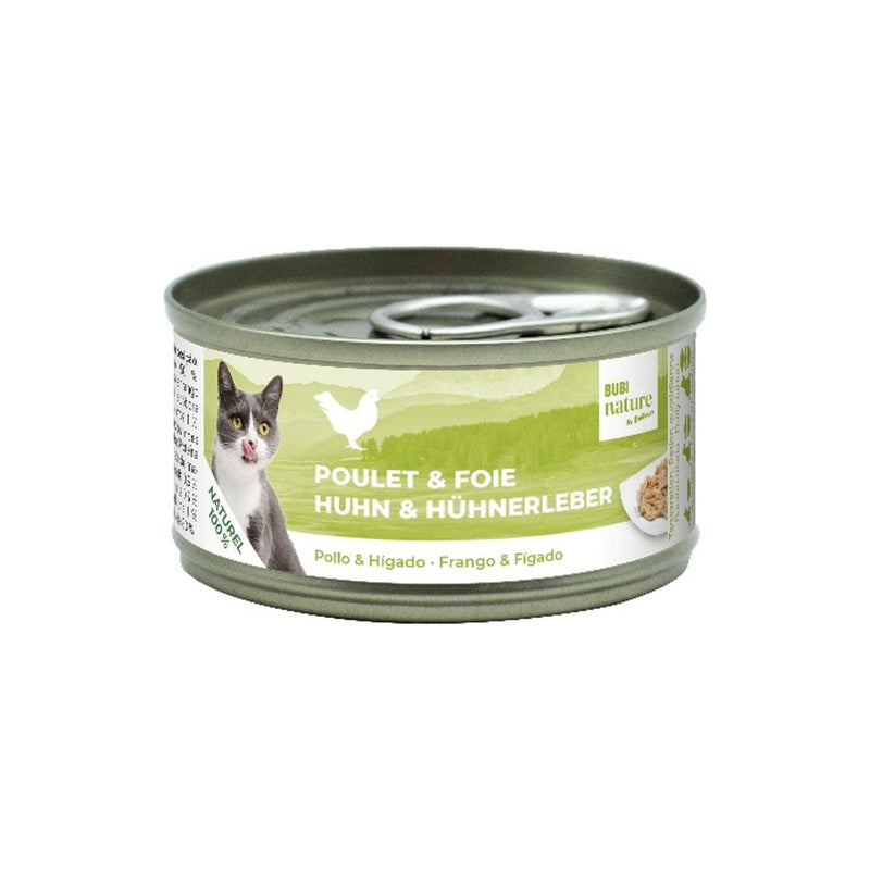 Bubi Nature gato pollo e hígado 70gr Imagen principal del producto