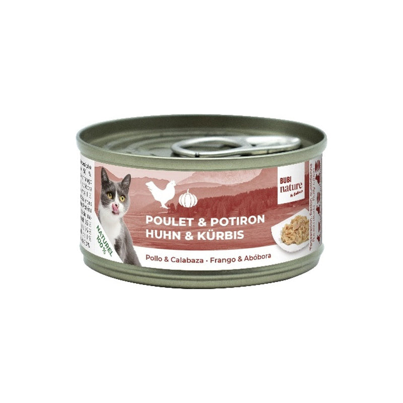 Bubi Nature gato pollo y calabaza 70gr Imatge principal del producte