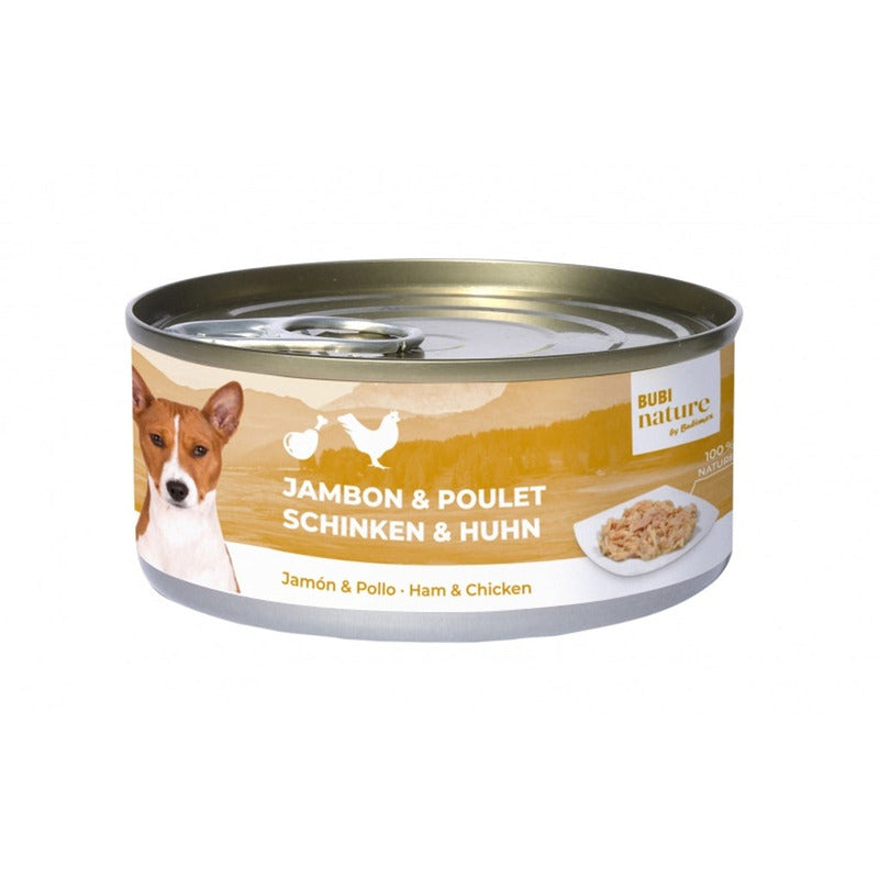 Bubi Nature perro jamón y pollo 150gr