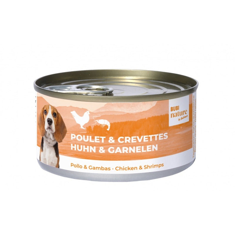 Bubi Nature perro pollo y gambas 70gr