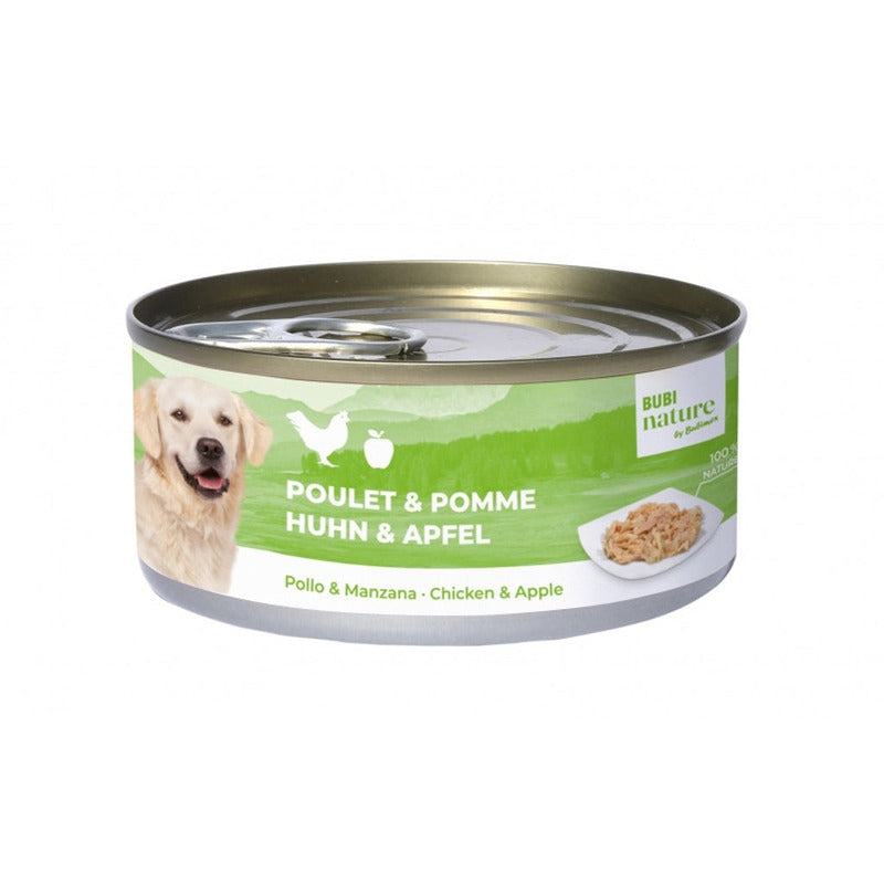 Bubi Nature perro pollo y manzana 150gr