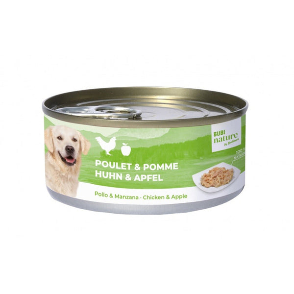Bubi Nature perro pollo y manzana 150gr