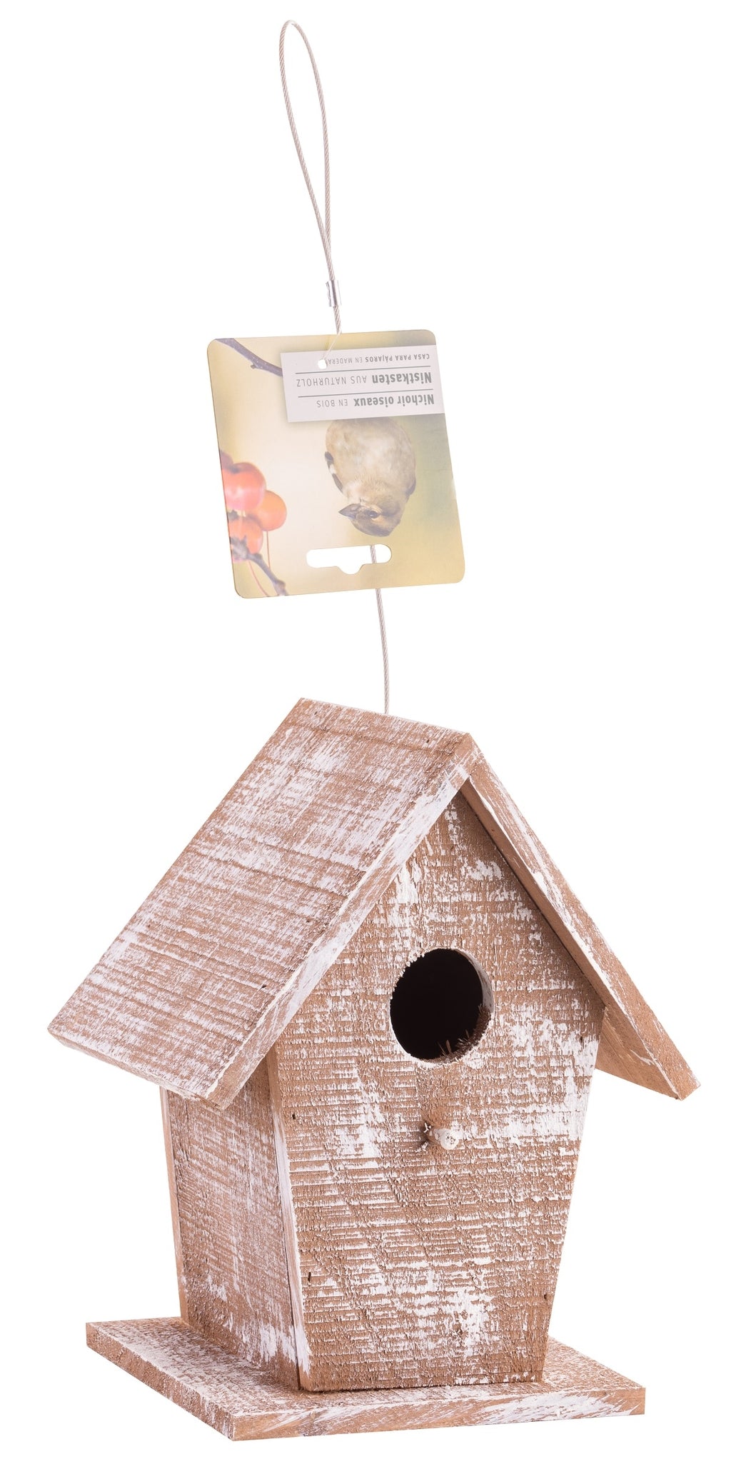 Caja niu de fusta Emma 19x15x23cm Imatge principal del producte