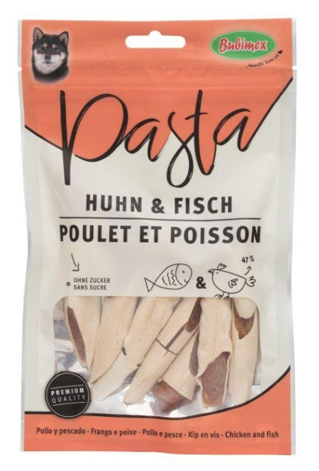 Pasta de pollastre i peix 70 g